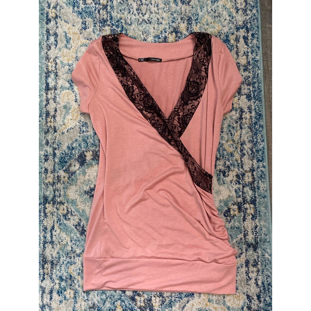 Faux wrap top